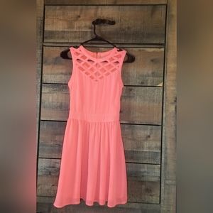 Xhilaration Coral Women's XXS Dress